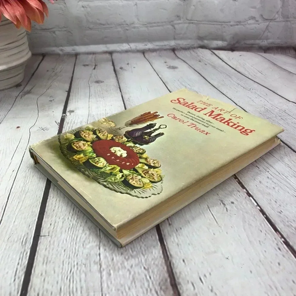 vintage cookbook the art of salad making 1968